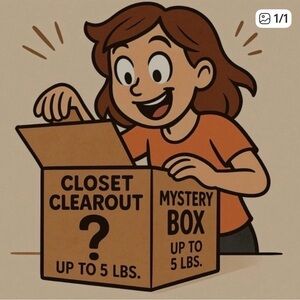 Mystery Box! You will love your Mystery fashion contents up to five pounds!